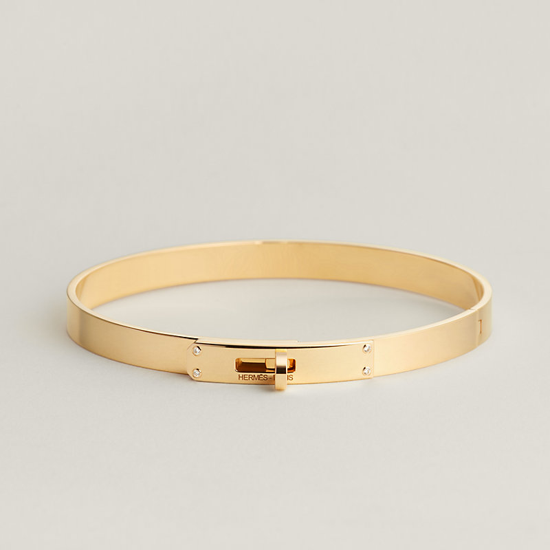 Hermes kelly store bracelet yellow gold